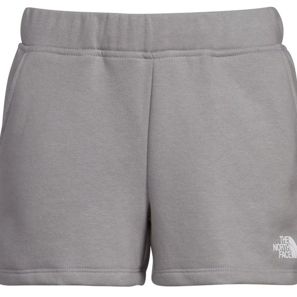 NWT The North Face Girl's Camp Fleece Shorts Athletic Gray Size XS $30 D315 - Picture 1 of 1